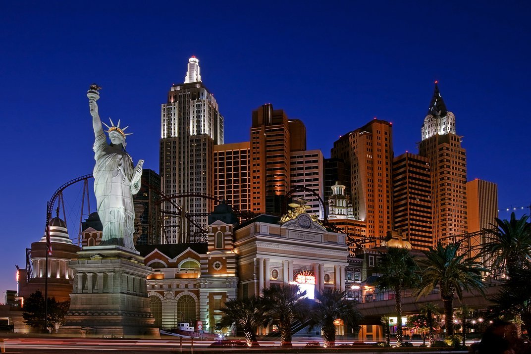 New York New York Casino in Las Vegas. The city where ...